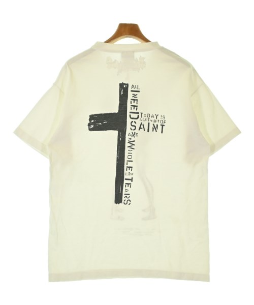 SAINT MICHAEL（セントマイケル）Tシャツ・カットソー 白 サイズ:L メンズ/2200679587460