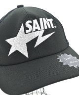 SAINT MICHAEL（セントマイケル）キャップ 黒 サイズ:F メンズ/2200679587484