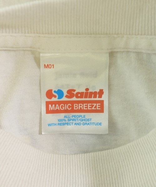 SAINT MICHAEL（セントマイケル）Tシャツ・カットソー 白 サイズ:S メンズ/2200696304033