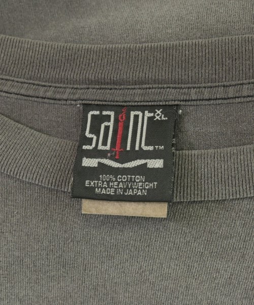 SAINT MICHAEL（セントマイケル）Tシャツ・カットソー グレー サイズ:XXL メンズ/2200699879026