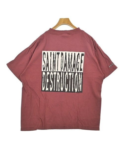 SAINT MICHAEL（セントマイケル）Tシャツ・カットソー 赤 サイズ:M メンズ/2200700288403