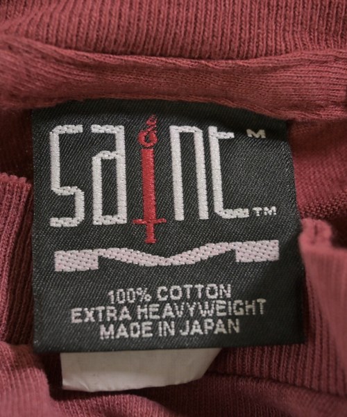 SAINT MICHAEL（セントマイケル）Tシャツ・カットソー 赤 サイズ:M メンズ/2200700288403