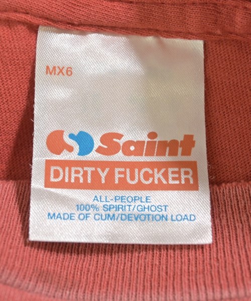 SAINT MICHAEL（セントマイケル）Tシャツ・カットソー 赤 サイズ:M メンズ/2200700288410