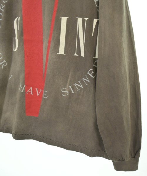 SAINT MICHAEL（セントマイケル）Tシャツ・カットソー 茶 サイズ:XL メンズ/2200657305017