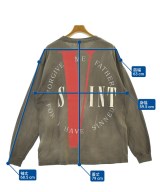 SAINT MICHAEL（セントマイケル）Tシャツ・カットソー 茶 サイズ:XL メンズ/2200657305017