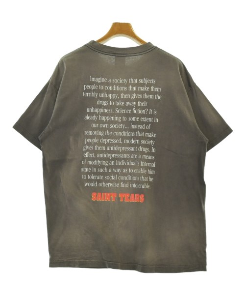 SAINT MICHAEL（セントマイケル）Tシャツ・カットソー 茶 サイズ:L メンズ/2200657305062