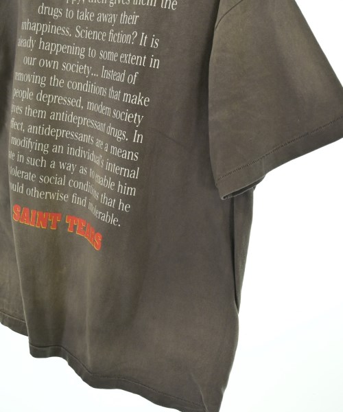 SAINT MICHAEL（セントマイケル）Tシャツ・カットソー 茶 サイズ:L メンズ/2200657305062