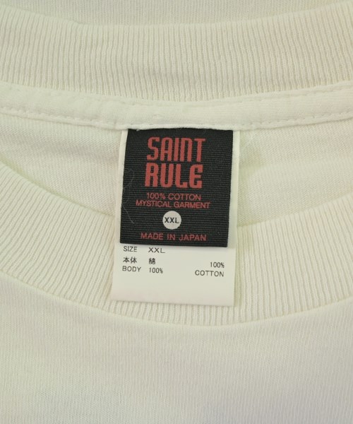 SAINT MICHAEL（セントマイケル）Tシャツ・カットソー 白 サイズ:XXL メンズ/2200658090172