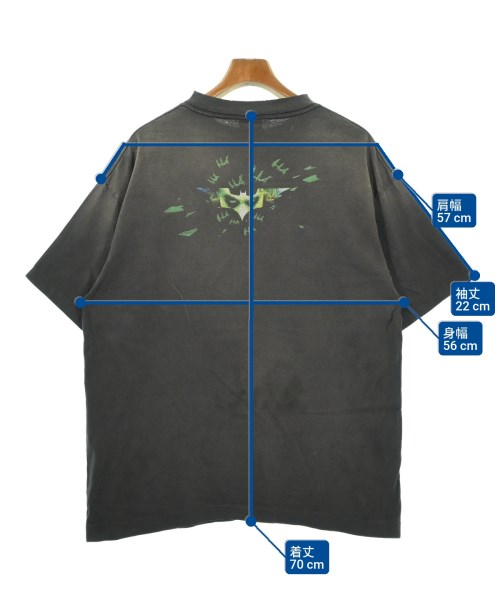 SAINT MICHAEL（セントマイケル）Tシャツ・カットソー 黒 サイズ:L メンズ/2200654273074