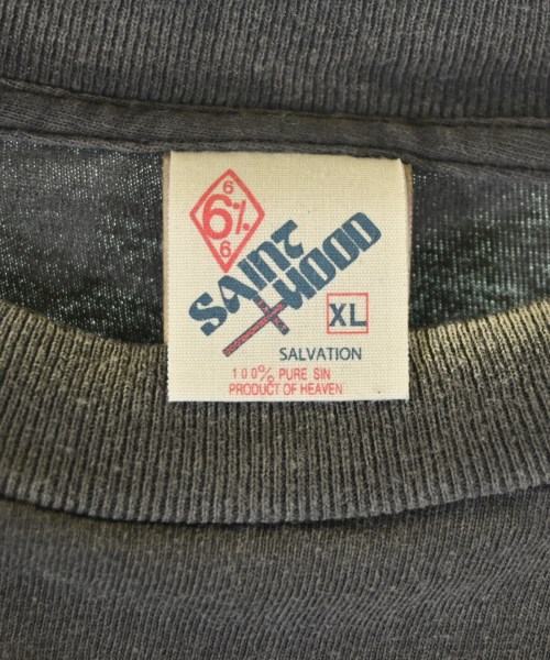 SAINT MICHAEL（セントマイケル）Tシャツ・カットソー 黒 サイズ:XL メンズ/2200662267010