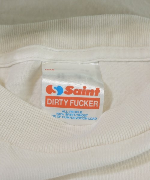 SAINT MICHAEL（セントマイケル）Tシャツ・カットソー 白 サイズ:XL メンズ/2200662267034