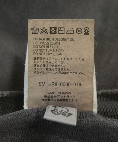 SAINT MICHAEL（セントマイケル）Tシャツ・カットソー グレー サイズ:S メンズ/2200710505019