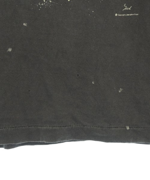 SAINT MICHAEL（セントマイケル）Tシャツ・カットソー グレー サイズ:S メンズ/2200710505019
