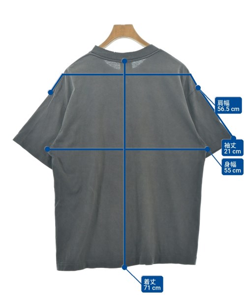 SAINT MICHAEL（セントマイケル）Tシャツ・カットソー 黒 サイズ:L メンズ/2200713660029