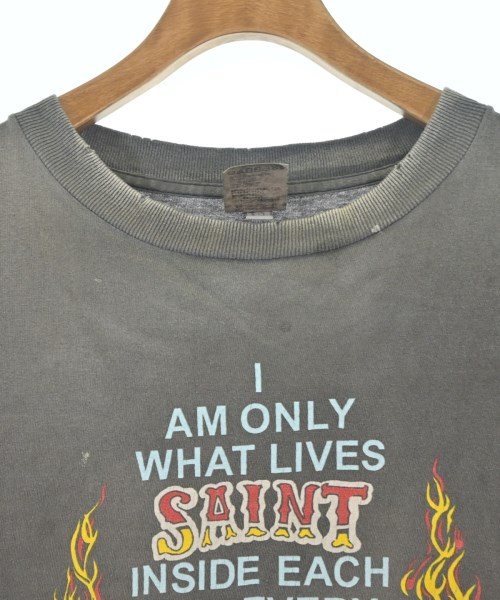 SAINT MICHAEL（セントマイケル）Tシャツ・カットソー グレー サイズ:L メンズ/2200713743012