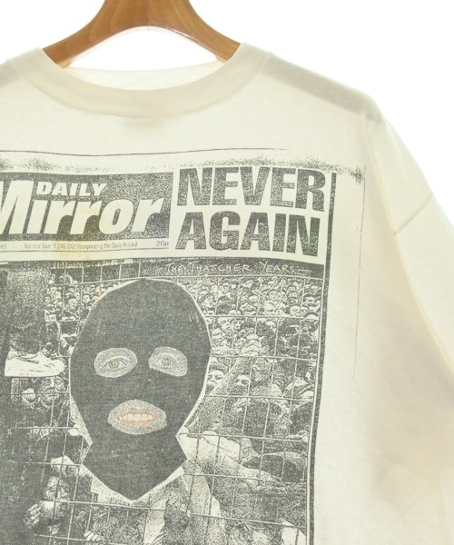 SAINT MICHAEL（セントマイケル）Tシャツ・カットソー 白 サイズ:L メンズ/2200714007014