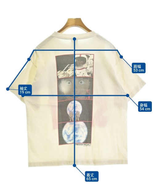 SAINT MICHAEL（セントマイケル）Tシャツ・カットソー 白 サイズ:M メンズ/2200714621012