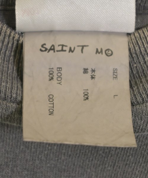 SAINT MICHAEL（セントマイケル）Tシャツ・カットソー グレー サイズ:L メンズ/2200715337028