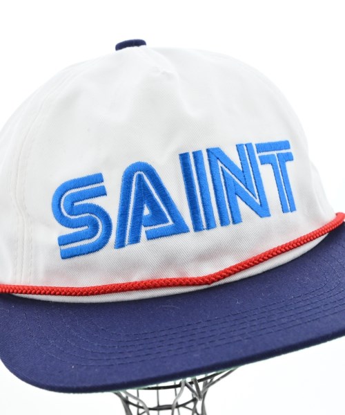 SAINT MICHAEL（セントマイケル）キャップ 白 サイズ:OS メンズ/2200716712015
