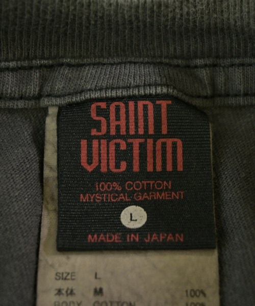 SAINT MICHAEL（セントマイケル）Tシャツ・カットソー グレー サイズ:L メンズ/2200716712060