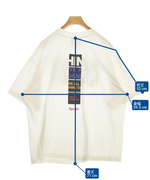 SAINT MICHAEL（セントマイケル）Tシャツ・カットソー 白 サイズ:XL メンズ/2200718924058