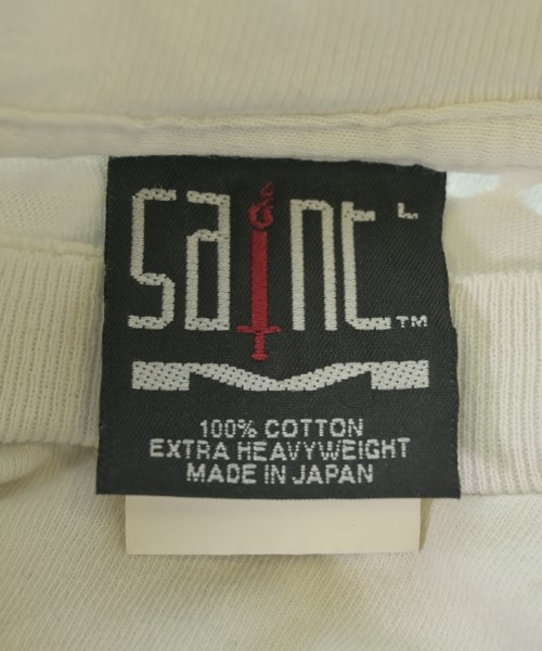 SAINT MICHAEL（セントマイケル）Tシャツ・カットソー 白 サイズ:L メンズ/2200647585122