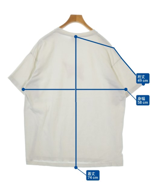 SAINT MICHAEL（セントマイケル）Tシャツ・カットソー 白 サイズ:XL メンズ/2200647585146