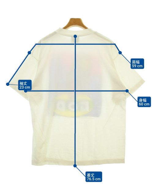 SAINT MICHAEL（セントマイケル）Tシャツ・カットソー 白 サイズ:L メンズ/2200647737019