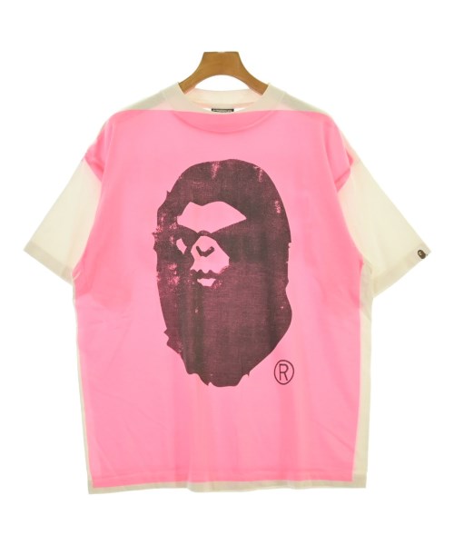 SAINT MICHAEL(セントマイケル)Tシャツ・カットソー ピンク サイズ:L/2200647737026