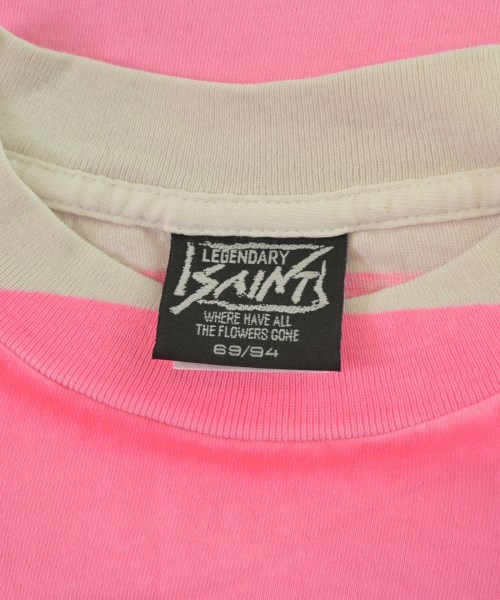 SAINT MICHAEL（セントマイケル）Tシャツ・カットソー ピンク サイズ:L メンズ/2200647737026