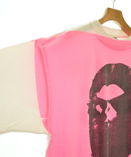 SAINT MICHAEL（セントマイケル）Tシャツ・カットソー ピンク サイズ:L メンズ/2200647737026
