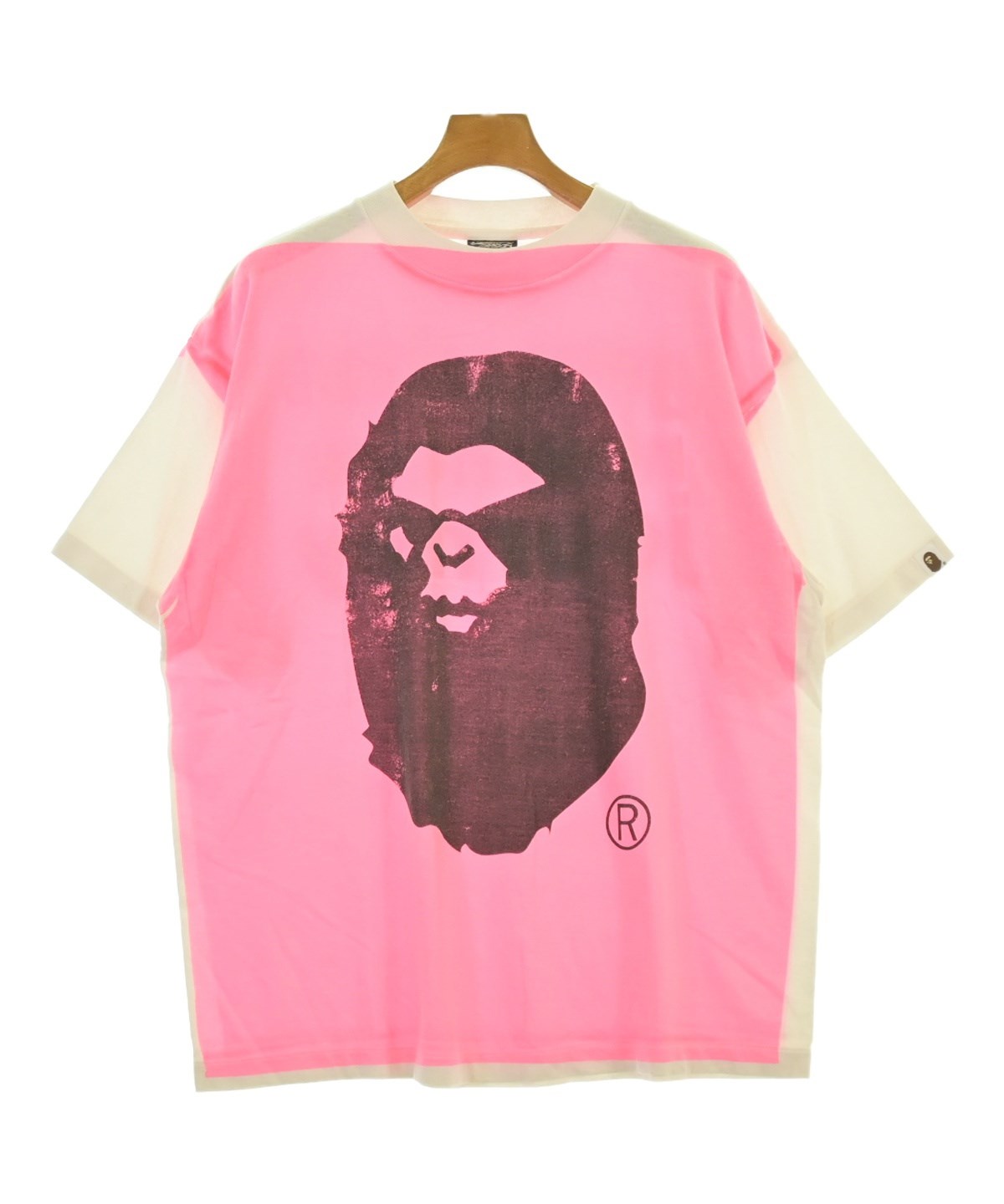 ア ベイシング エイプ Tシャツ ピンク A BATHING APE（アベイシングエイプ）Tシャツ・カットソー ピンク