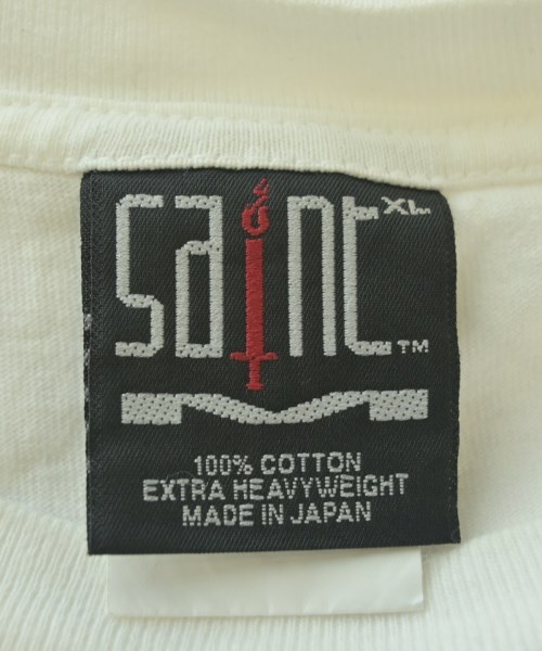 SAINT MICHAEL（セントマイケル）Tシャツ・カットソー 白 サイズ:XL メンズ/2200649519026