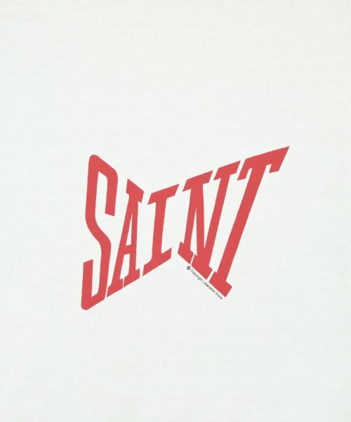 SAINT MICHAEL（セントマイケル）Tシャツ・カットソー 白 サイズ:XL メンズ/2200649519026