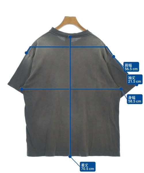 SAINT MICHAEL（セントマイケル）Tシャツ・カットソー グレー サイズ:L メンズ/2200649611041