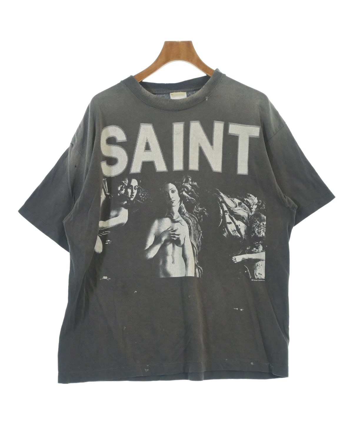 SAINT MICHAEL（セントマイケル）Tシャツ・カットソー グレー サイズ:L