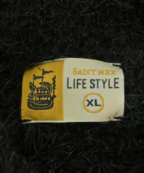 SAINT MICHAEL（セントマイケル）ニット・セーター 黒 サイズ:XL メンズ/2200650835030