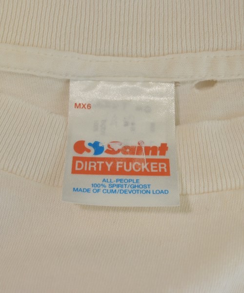 SAINT MICHAEL（セントマイケル）Tシャツ・カットソー 白 サイズ:L メンズ/2200652452464