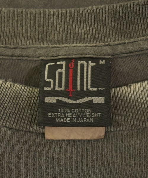 SAINT MICHAEL（セントマイケル）Tシャツ・カットソー グレー サイズ:M メンズ/2200702486036