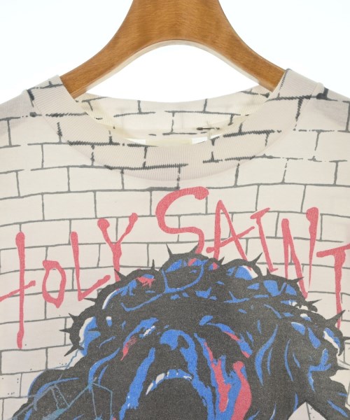 SAINT MICHAEL（セントマイケル）Tシャツ・カットソー 白 サイズ:L メンズ/2200708347041
