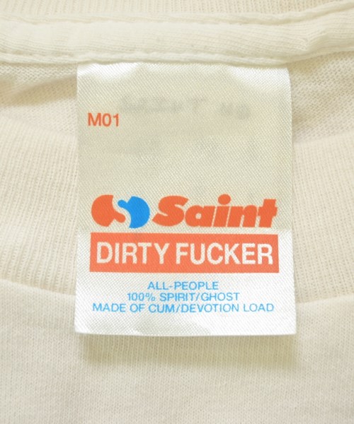 SAINT MICHAEL（セントマイケル）Tシャツ・カットソー 白 サイズ:M メンズ/2200710186034