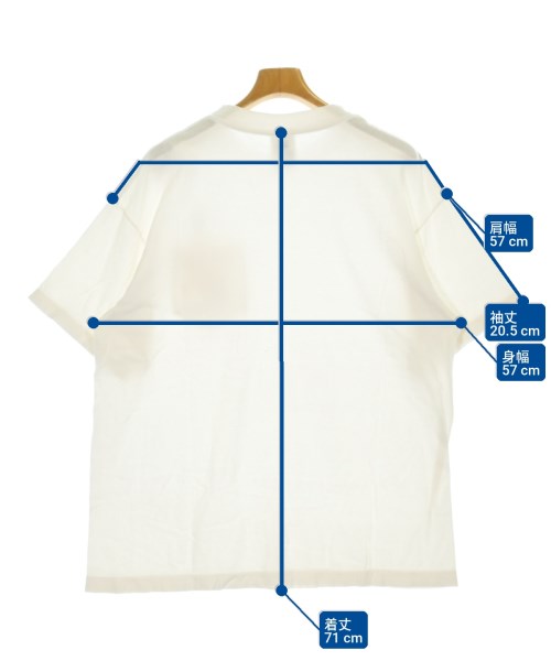 SAINT MICHAEL（セントマイケル）Tシャツ・カットソー 白 サイズ:M メンズ/2200710186034