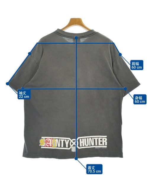 SAINT MICHAEL（セントマイケル）Tシャツ・カットソー グレー サイズ:L メンズ/2200710186041