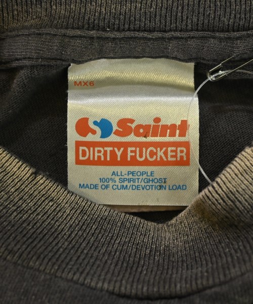 SAINT MICHAEL（セントマイケル）Tシャツ・カットソー グレー サイズ:M メンズ/2200662486169