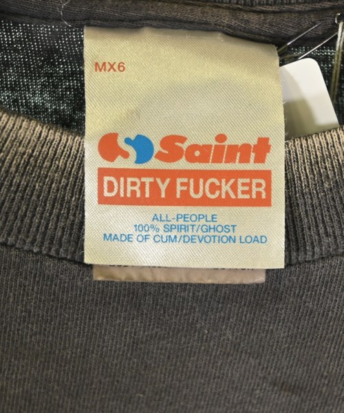 SAINT MICHAEL（セントマイケル）Tシャツ・カットソー 黒 サイズ:M メンズ/2200662486176