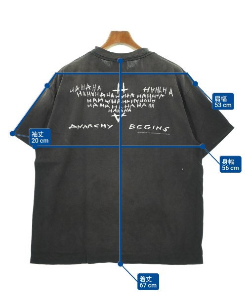 SAINT MICHAEL（セントマイケル）Tシャツ・カットソー 黒 サイズ:M メンズ/2200662486176