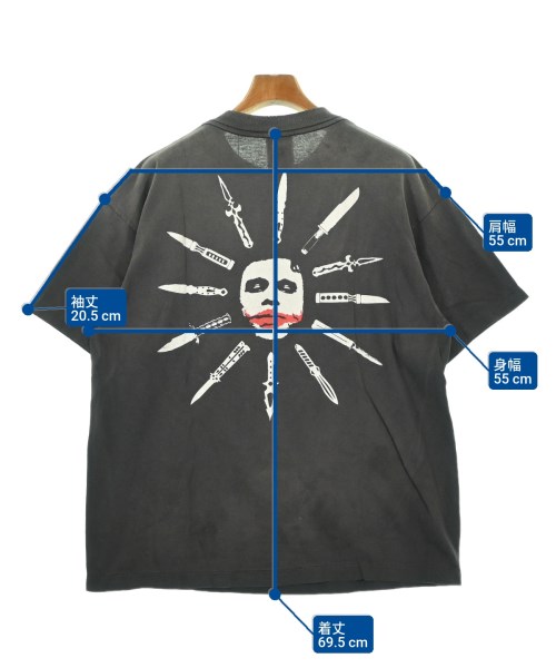 SAINT MICHAEL（セントマイケル）Tシャツ・カットソー 黒 サイズ:M メンズ/2200662486183
