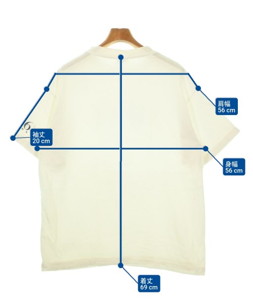 SAINT MICHAEL（セントマイケル）Tシャツ・カットソー 白 サイズ:M メンズ/2200662486237