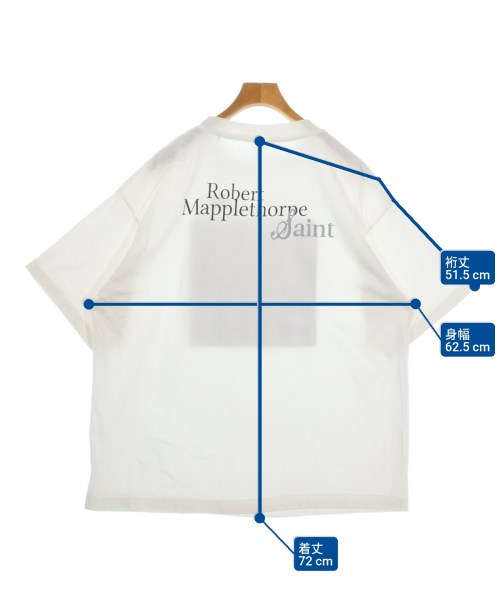 SAINT MICHAEL（セントマイケル）Tシャツ・カットソー 白 サイズ:XL メンズ/2200662486251