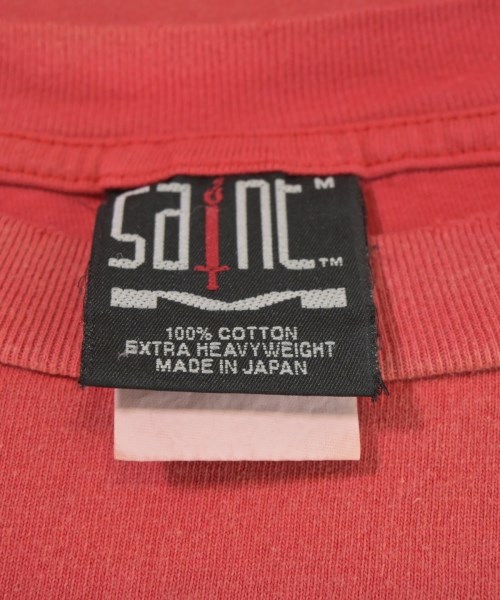 SAINT MICHAEL（セントマイケル）Tシャツ・カットソー 赤 サイズ:M メンズ/2200663077038